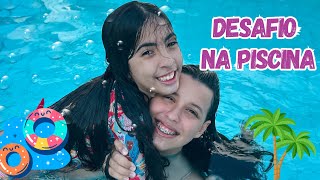 DESAFIO NA PISCINA  quem venceu [upl. by Ephrem]