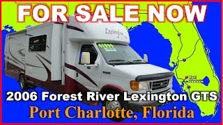 2006 Forest River Lexington GTS 283 Class C Motorhome Florida Pt Charlotte Ft Myers Sarasota [upl. by Merkley447]