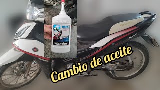 Cambio de aceite en Gilera Smash 125cc👍 Como cambiar el aceite😅 [upl. by Aggarwal]