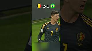 🇧🇷Brazil vs 🇧🇪Belgium world cup 2018 🏆 [upl. by Klemperer]