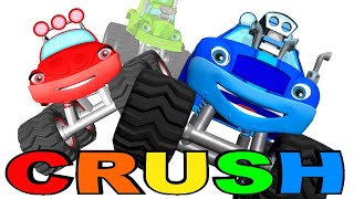 Monster Truck Colors  Learn Colors  More Monster Trucks for Kids [upl. by Tricia499]