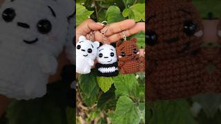 Amigurumi de los osos escandalosos disponible en mi canal 🐻🐻‍❄️🐼 amigurumi bear crochettutorial [upl. by Htennaj]