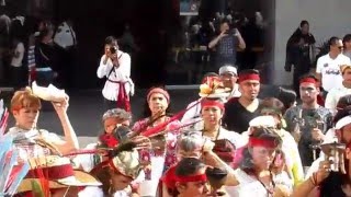 CEREMONIA DANZA COATLICUE TONANTZIN MUSEO ANTROPOLOGÍA 2016 PARTE 1 [upl. by Dafodil]