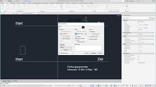 AutoCAD  Dynamischer Block mit xy Parameter [upl. by Yadroc305]