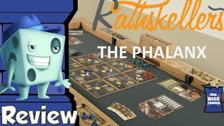 Rathskellers Phalanx Table Review  with Tom Vasel [upl. by Atikahs]