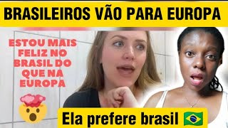 NO BRASIL TAMBÉM TEM OPORTUNIDADE Ela fez tudo isso no Brasil EuropeianoBrasil [upl. by Chatav]