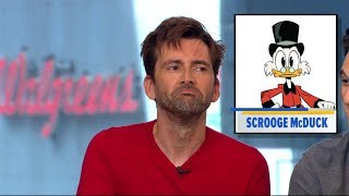 David Tennant says he feels the pressure remaking the classic show Ducktales [upl. by Nil182]