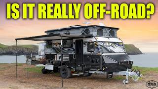 BEST SMALL OffRoad OFF GRID Family Travel Trailer Quality Overlanding RV Camper  MDC XL154E [upl. by Armelda]