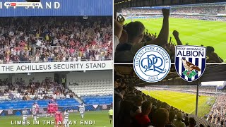 CARNAGE AT LOFTUS ROAD as ALBION COME FROM BEHIND TO WIN  QPR Vs West Bromwich Albion VLOG [upl. by Ernaldus]