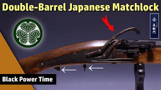 Is This A Rare DoubleBarrel Vintage Japanese Matchlock Musket [upl. by Haig926]