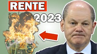 Warum die Rentenerhöhung 2023 für viele ein Albtraum wird💥Unfassbar🤯 [upl. by Mirella293]