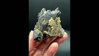 Wolframite  Mica Size 61cm Origin Yaogangxian Yizhang Chenzhou Hunan China [upl. by Chrystal]