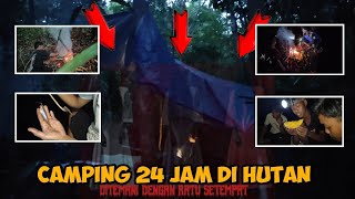 SEREEM PEGHUNI HUTAN MUNCUL‼️KEMPING 24 JAM DI HUTAN KALIMANTAN vlog camping wildlife [upl. by Shieh]