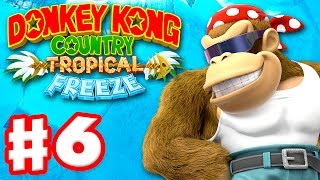 Donkey Kong Country Tropical Freeze  Gameplay Walkthrough Part 6  World 2 Funky Kong 100 [upl. by Angil]