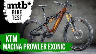 KTM Macina Prowler Exonic CX R I EMTB Bike Test I 170mm I 180mm I Enduro EMountainbike [upl. by Eatnahc]