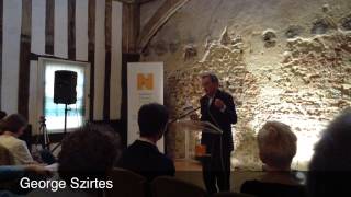 George Szirtes introduces Into the Light The Medieval Hebrew Poetry of Meir of Norwich [upl. by Ednargel467]