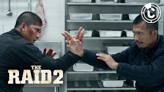 The Raid 2  The Kitchen Fight  CineStream [upl. by Dell]