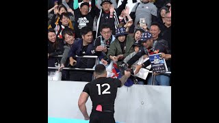 Sonny Bill Williams gives his boots to young fan [upl. by Slack631]