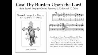 Cast Thy Burden Upon the Lord solo guitar [upl. by Innis34]