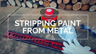 How To Strip Paint From Metal Surfaces  QUICK EASY amp EFFECTIVE [upl. by Nyrok]