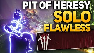 How to Solo Flawless the Pit of Heresy Dungeon  Tips for All Classes Destiny 2 Shadowkeep [upl. by Enneirb765]