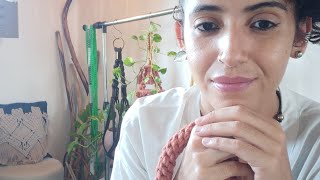 Tutorial Macramé Terapia🪷 Suporte Para jarro de planta com Punho de Rede Nó Quadrado [upl. by Ashlen]