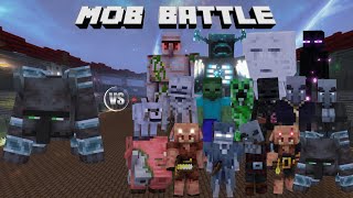 Minecraft Ravager Vs All Mobs in Minecraft Minecraft Mob Battle 120 Minecraft [upl. by Nikkie326]