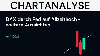 DAX durch Fed auf Allzeithoch  weitere Aussichten [upl. by Melamie]