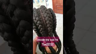 PERRUQUE TRESSE FULL LACE 🥰 IMMÉDIATEMENT DISPONIBLE ☎️ 00229 512 443 72 🤗 [upl. by Amsirhc]