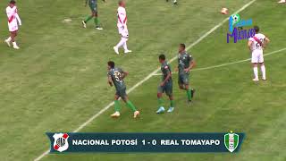 NACIONAL POTOSI VS REAL TOMAYAPO  COMPACTO [upl. by Genesia]