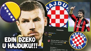 ⚽Edin Dzeko prelazi u Hajduk na PoljudBomba iz Splita⚽edindzeko hajduksplit [upl. by Aihsened]