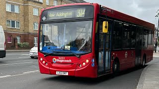 LX12 DKFStagecoach London 2012Reg ADL Enviro200 [upl. by Rafaelle393]