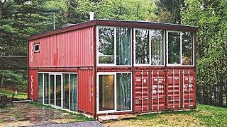 How To Build A Shipping Container Home Container House Design House Made Of Shipping Containers [upl. by Liddle]