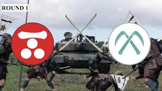 POV Roblox Hoken Jidai  Kobayakawas Last Stand Against the Mori Clan  Round One NO AUDIO [upl. by Giarla]