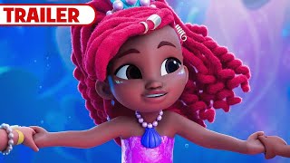 Disney Jr’s Ariel Mermaid Tales 🧜🏾‍♀️  Trailer  The Little Mermaid  disneyjr [upl. by Evets634]