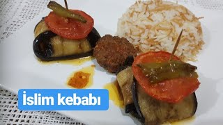 Köfteli İslim Kebabı Tarifi  Kürdan Kebabı Nasıl Yapılır  Nefis Yemek Tarifleri [upl. by Adriaens]