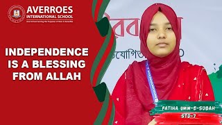 Independence is a blessing from Allah  Fatiha UmmESubah [upl. by Ruella26]