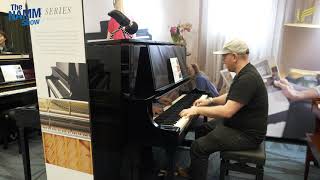 KAWAI K800 Upright Piano at NAMM  Demonstrated by Sherwood Phoenix [upl. by Altis743]