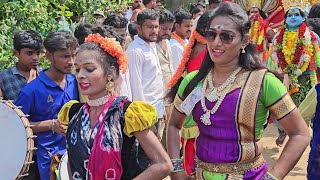 Pavani Bujji Hulchal Teenmaar Dance at Eluru Chintalapudi  Chatal Band  Teenmaar Dance [upl. by Bigner]