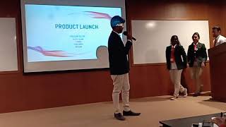 Product Launch Presentation by BCA students [upl. by Felicdad]