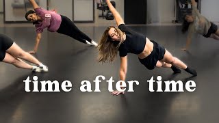 BeginnerIntermediate Contemporary Dance Tutorial  Time After Time [upl. by Bunny]