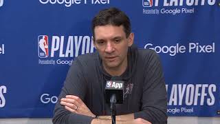 Mark Daigneault Post Game Interview  Oklahoma City Thunder vs Dallas Mavericks [upl. by Aikcir]