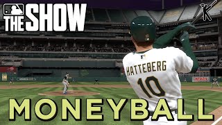 Moneyball Hatteberg Home Run Scene  MLB the Show Scene Recreation [upl. by Ignacia993]