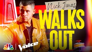 HD Nick Jonas Chains The Voice 2015 [upl. by Holly]