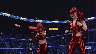 CCW SmackDown 3rd Match Womens Tag Team Champions Deleters of Worlds F Vs Jazmyn Nyx amp Jacy Jayne [upl. by Inafetse]