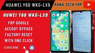 how to bypass huawei id nova y60WKGLX9 GOOGLE ACCOUNT BYPASS factory reset [upl. by Adnaw]