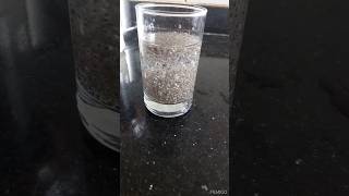 Chia seed drink youtubeshorts [upl. by Nomor231]