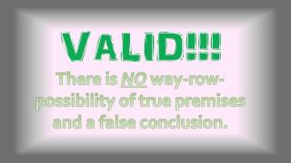 A Crash Course in Formal Logic Pt 7c Truth Tables for Arguments [upl. by Euqcaj]