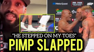 PIMP SLAP “Tyson Ike Turner Jake Paul For Stepping On His Toes Leading Up To The Face Off” [upl. by Eatnuhs]