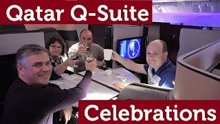 Qatar NEW QSuite Business Class [upl. by Joletta]